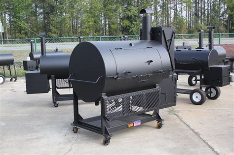 Lang smokers georgia - The 36" smoker cooker has 6 cubic feet of cooking space and hold approximately 60-72 pounds of food with room to spare. This size allows for a whole piglet (approximately 35-45 pounds) to be smoked. Approximately 6-8 full racks of ribs can be smoked at a time. The Deluxe warmer box provides additional slow cooking capacity. 